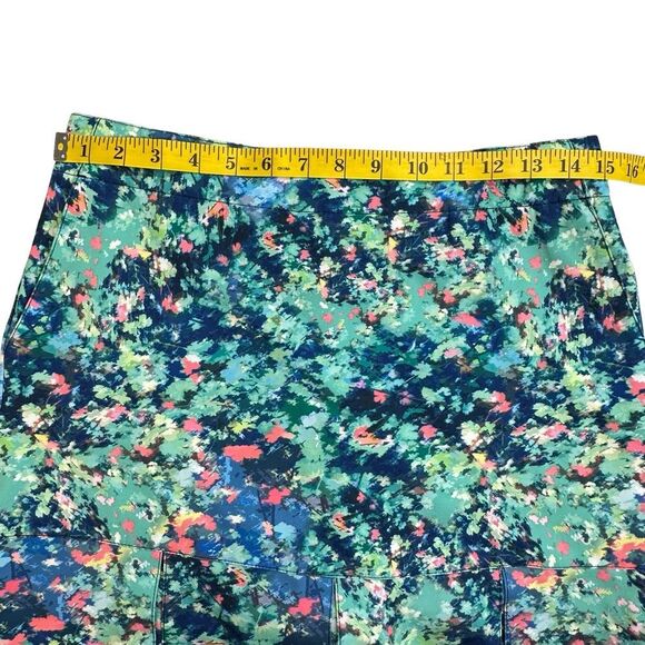 NWOT LADY HAGEN Floral Pattern Bottom Pleat 17” Golf Skort Size 2 (fits like 4) - Picture 8 of 12